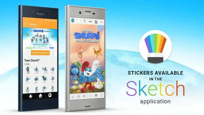 XPERIA™ Team Smurfs™ Theme android App screenshot 4